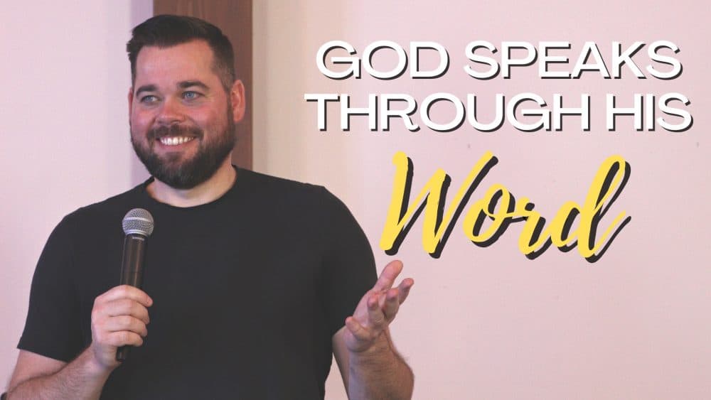 God Speaks Through His Word Image