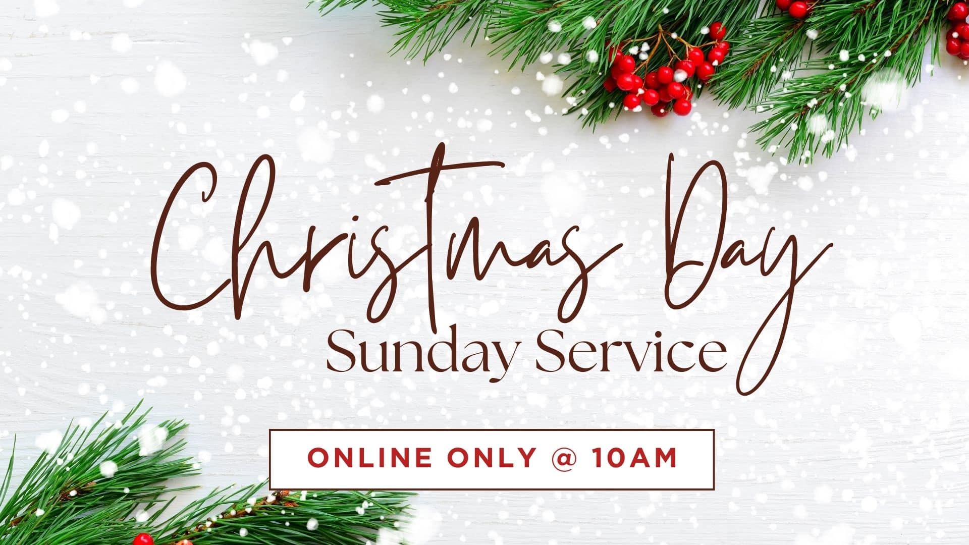 Featured image for Sunday Service – Christmas Day
